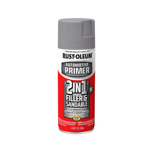 AUTOMOTIVE 2IN1 FILLER AND SANDABLE PRIMER 12OZ - 020066208684
