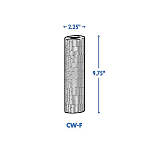 FILTER CARTRIDGE 2PK (10 MIC) REPLACEMENT FINE CW-F - 033663005136