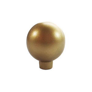 KNOB ROUND ZINC ALLOY GOLD 1"(24MM) PK1 - 4897047197659