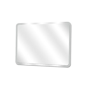 BATHROOM MIRROR FRAMELESS ROUNDED RECTANGULAR EDGE 90X70CM(35.4"X27.5") - 4897047230479