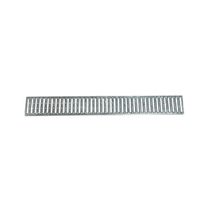 CHANNEL DRAIN TRENCH DRAIN REPLACEMENT GRATE GALVANIZED STEEL COVER 1000X140X23MM(39-3/8"X5-1/2"X1") - 4897047389047