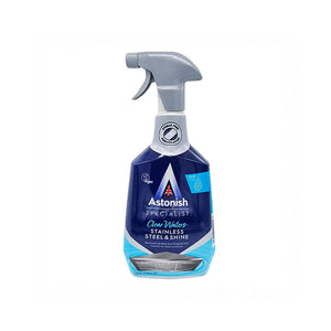 STAINLESSS STEEL AND SHINE 750ML CLEAR WATER ASTONISH - 5060060211193