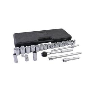 1/2" DR SAE SOCKET SET 25PC - 660731051186