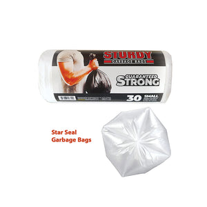 GARBAGE BAGS 20X22 SMALL FROSTED - 672663003140