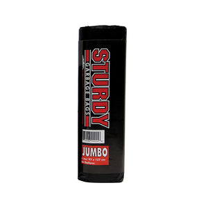 GARBAGE BAGS 38X50 BLACK JUMBO STURDY - 672663009258
