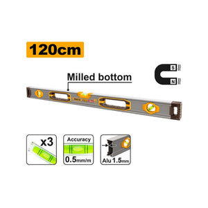 SPIRIT LEVEL 120CM W/MAGNET #38120M INGCO - 6925582120714