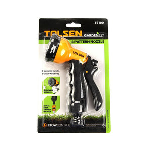 GARDEN IRRIGATION FITTINGS 8 PATTERN SPRAYER PISTOL - 6933528757085
