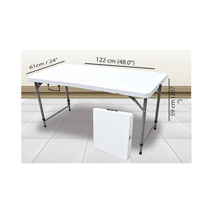 TABLE PLASTIC RETANGULAR 4FT - 7453126226800