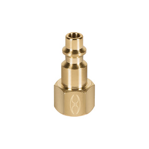 1/4" BRASS FEMALE COUPLER #19082 - 7501206619889