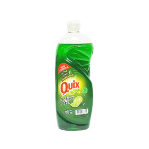 QUIX ACTIVE GEL 750ML LIME DISHWASHING DETERGENT - 7791290788619