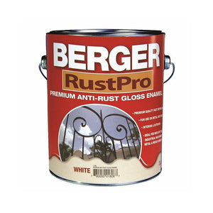 BERGER RUSTPRO WHITE 1GAL - 780050009108