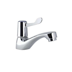 BASIN TAP BRASS CP LEVER LSPOUT - 842851003706