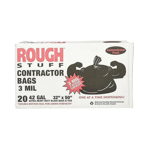 CONTRACTOR BAG 20PC 42GAL 3MIL - 856682000162