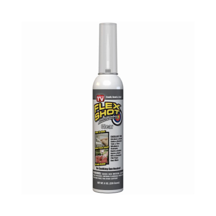 SPRAY CAN 8OZ  CLEAR FLEX SHOT - FSH8C-4