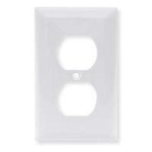 PLUG PLATE WHITE 1 GANG 2132W - 032664155406