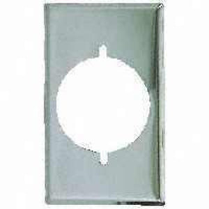 WALL PLATE 1 GANG METAL - 032664191800
