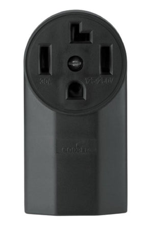 DRYER SURFACE RECEPTACLE  4PIN 30AMP 1225 - 032664305702