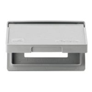 WP GFCI COVER HORIZ  WHITE #3966 - 032664537806