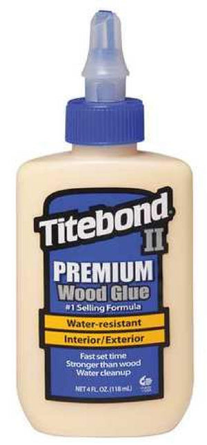 WOOD GLUE 4OZ INT./EXT. WATER RESIS. TITEBOND - 037083050028