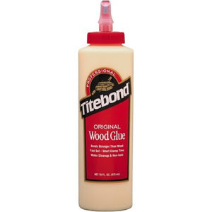 WOOD GLUE 16OZ TITEBOND INTERIOR USE - 037083050646