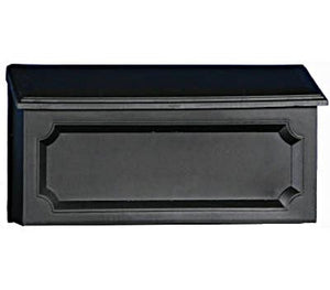 MAIL BOX W/KEYS BLK WALL MOUNT TMB04B - 046462007263