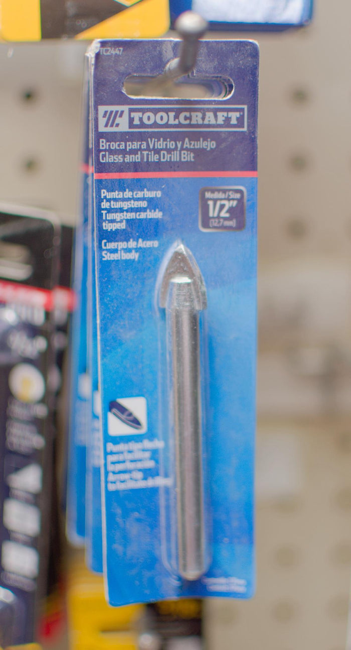 DRILL GLASS AND TILE 3/8" - 062466380386