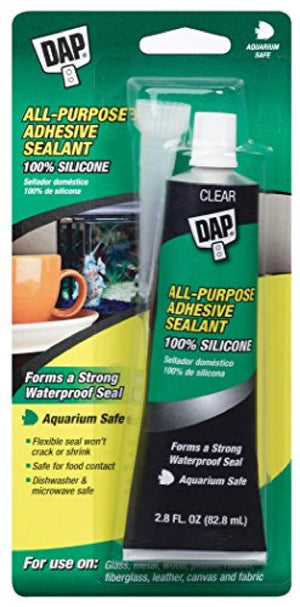 AQUARIUM SEALANT CLEAR 2.80OZ - 070798006881