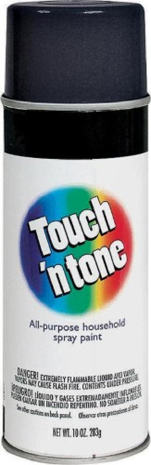 SPRAY PAINT GLOSS BLACK 10OZ - 070798552760