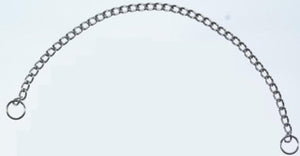 DOG CHOKE CHAIN COLLAR 24" PDQ - 072929125249