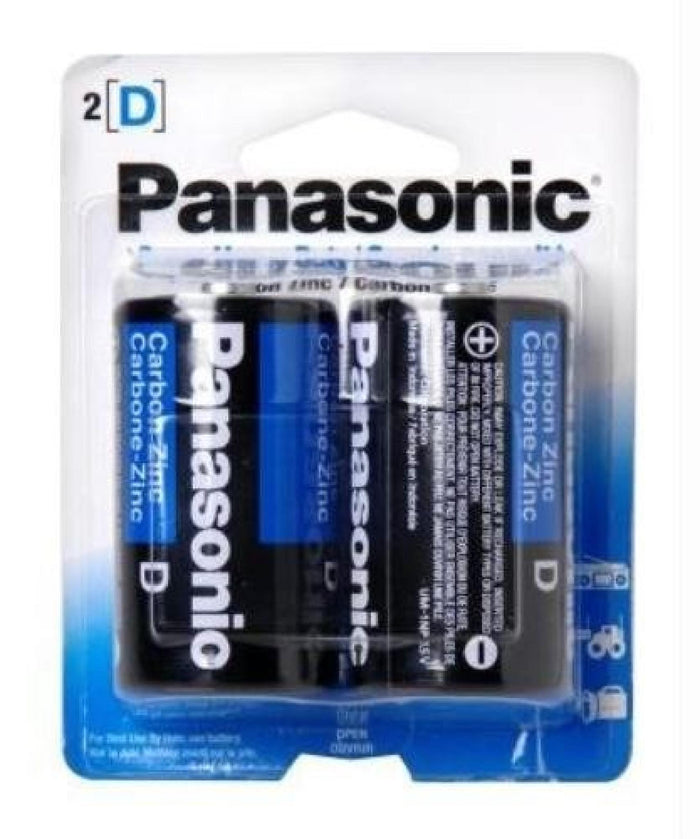 BATTERY D 2PK HEAVY DUTY PANASONIC - 073096500174