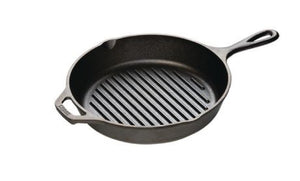 FRY PAN 8" ROUND CAST IRON - 075536335100