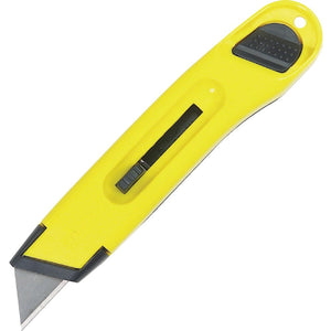 PLASTIC RETRACTABLE KNIFE 6" - 076174100655