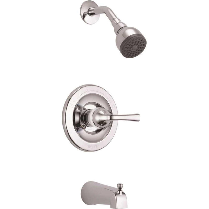 FAUCET TUB AND SHOWER SINGLE HANDLE CHROME - 076335007830
