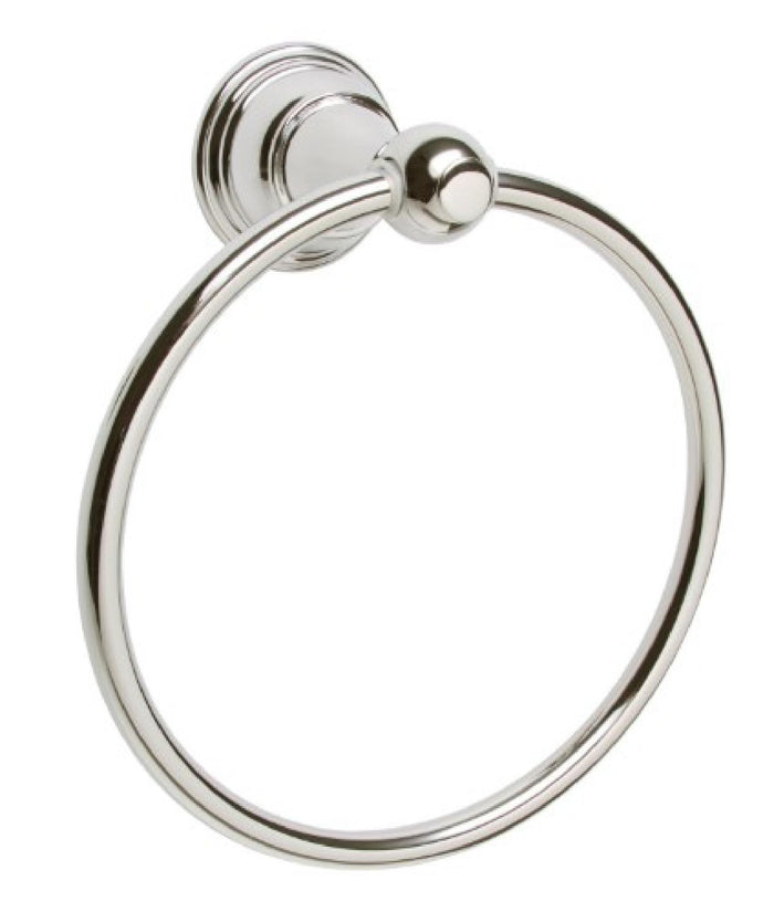 TOWEL RING CHROME - 076335145808
