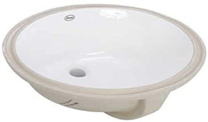 LAVATORY SINK 19.75X16  WHITE UNDERMOUNT - 076335193540