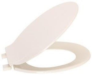 **PLASTIC TOILET SEAT WHITE - 076335220307