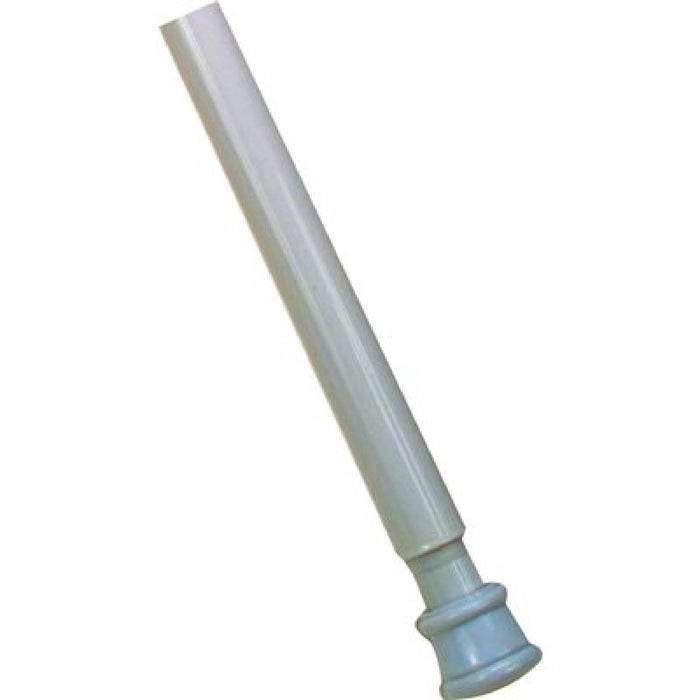 SHOWER ROD ADJUSTABLE 62" BONE - 076335553375