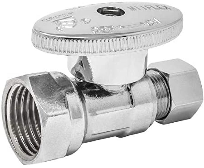 ANGLE STOP 1/2 FIP X3/8 COMP CP - 076335700649