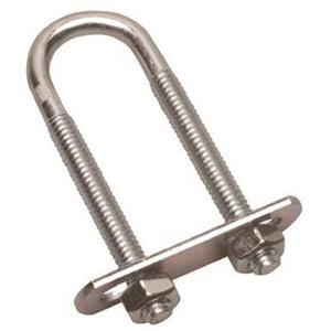 U-BOLT 1/4 DIA 1-1/8 LEG ZINC - 076335825816