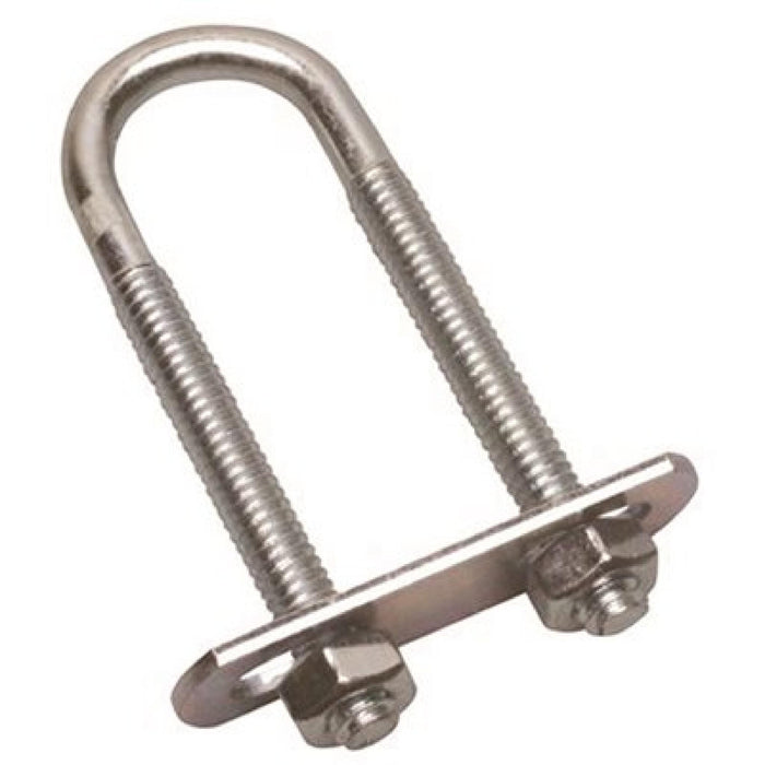 U-BOLT 1/4 DIA 1-1/8 LEG ZINC - 076335825816