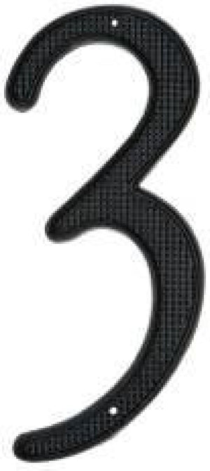 HOUSE NUMBER # 3 BLACK EACH - 076335996837