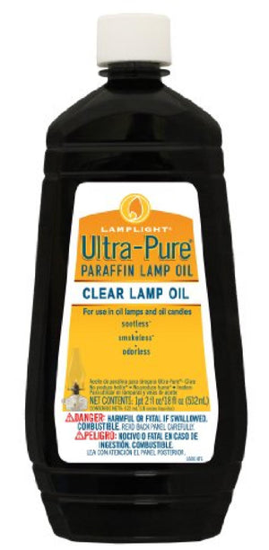 LAMP OIL 18OZ CLEAR ULTRA PURE (CGS) - 076354600142