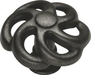 KNOBS METAL BLACK - 078555785222
