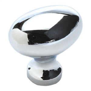 KNOB SOLID CHROME SMALL - 078555811365