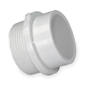 2" PVC DWV MALE ADAPTOR - 109.020