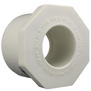 **BUSHING REDUCER 1"X1/2"  SCH 40 PVC - 440.008