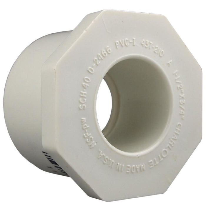 **BUSHING REDUCER 1"X1/2"  SCH 40 PVC - 440.008
