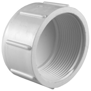 2" THREADED PVC END CAP - 448.020