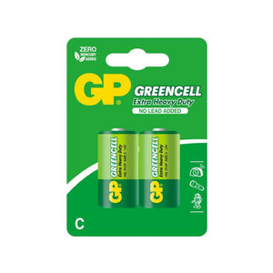 GP GREENCELL 14G R14 SIZE C 1.5V E/HEAVY DUTY - 4891199000102