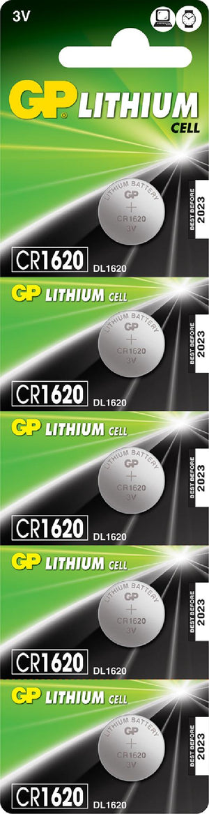 BATTERY LITHIUM CELL #CR1620 3V - 4891199063886